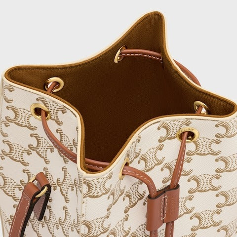 Micro Sailor In Triomphe Canvas And Calfskin