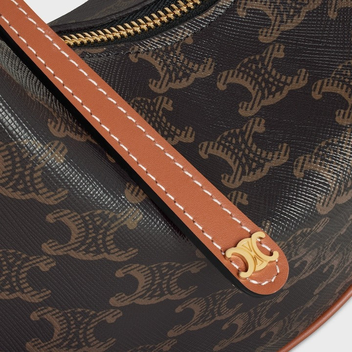 Teen Lulu In Triomphe Canvas And Calfskin