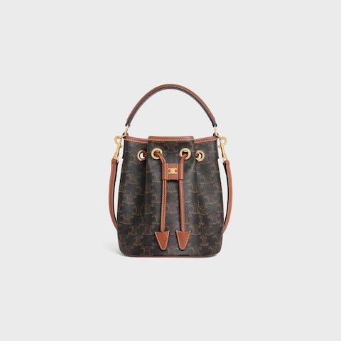 Clara Bag In Triomphe canvas And Calfskin