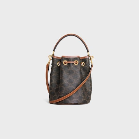 Clara Bag In Triomphe canvas And Calfskin