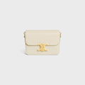 Teen Triomphe Bag In Shiny Calfskin