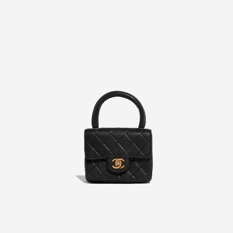 Timeless Handle Small Lamb Black