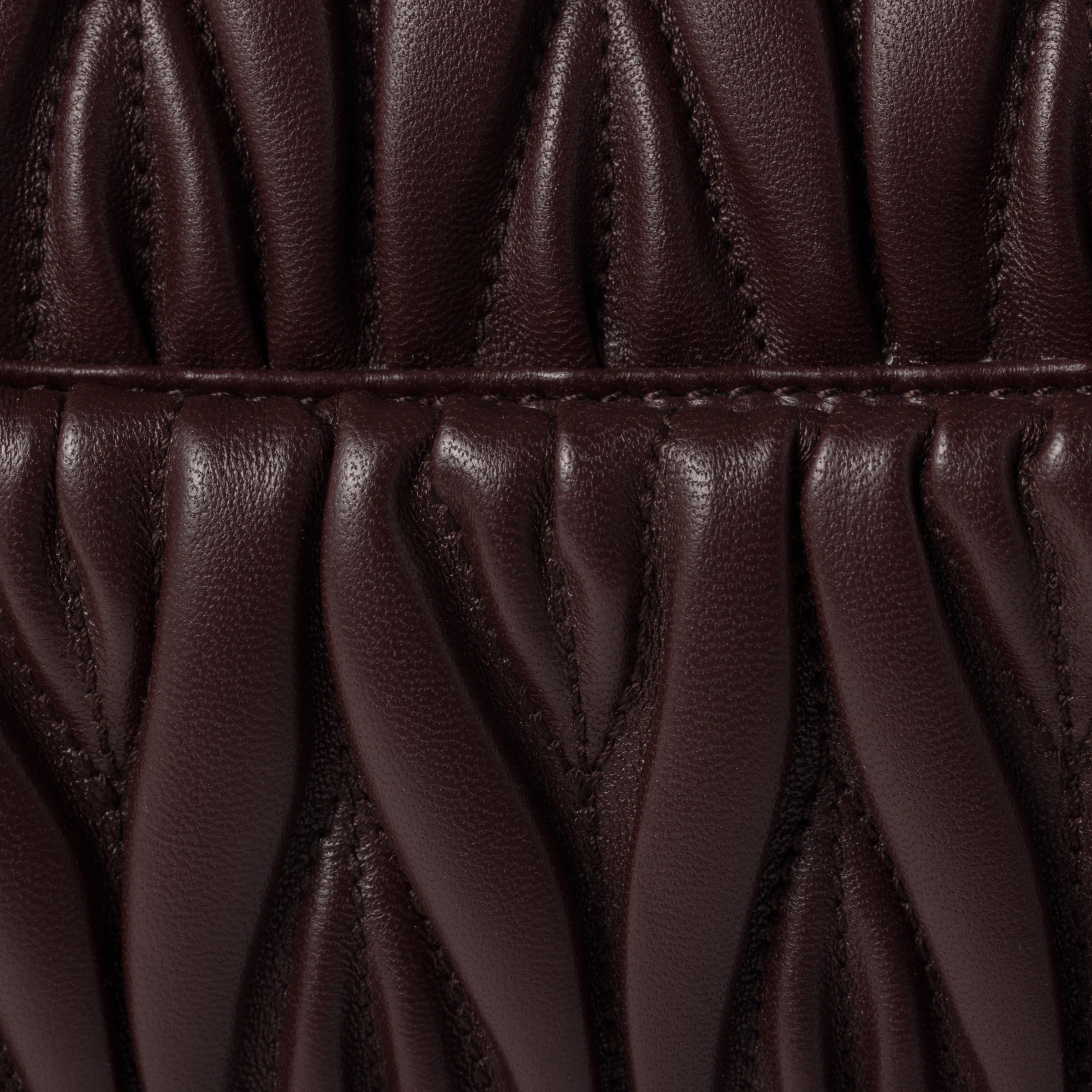 Miu Miu Matelassé Nappa Leather Shoulder Bag