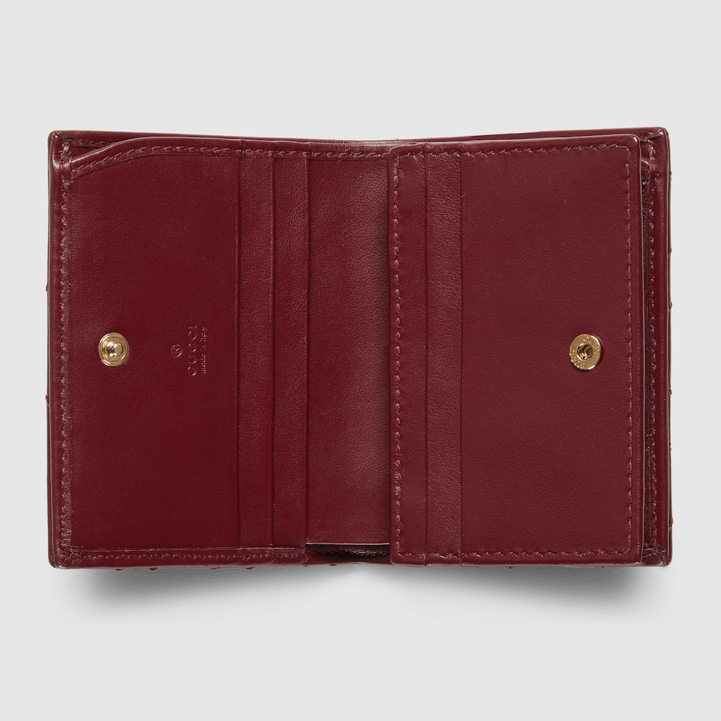Gucci Marmont Quilted Card Case Wallet