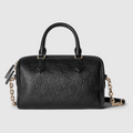 Gucci Emblem Medium Boston Bag