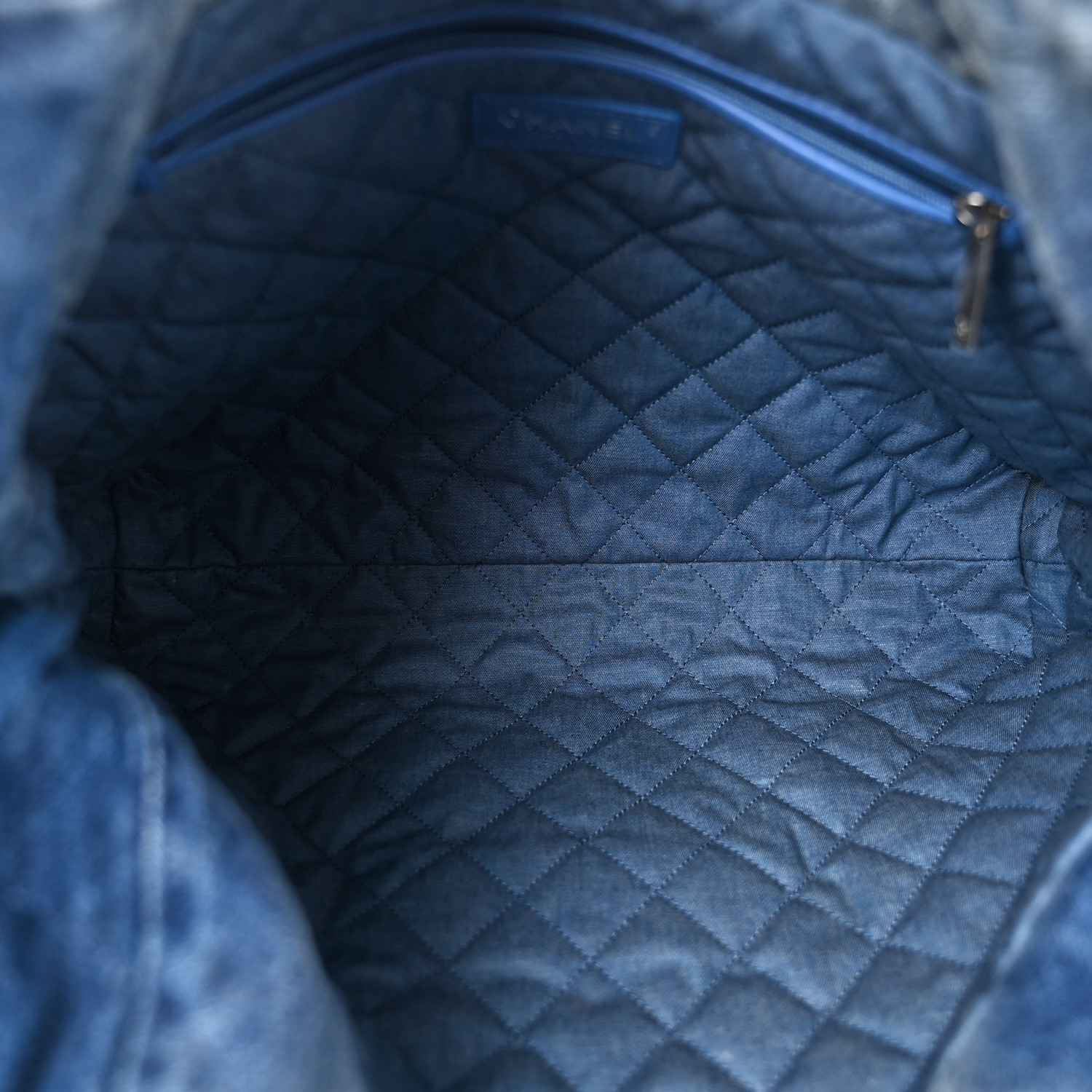 Blue Denim Quilted 22 Small