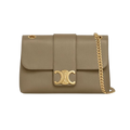 Victoire Medium Shoulder Bag Supple Calfskin Leather
