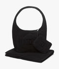 Beachwear Set Cotton Black