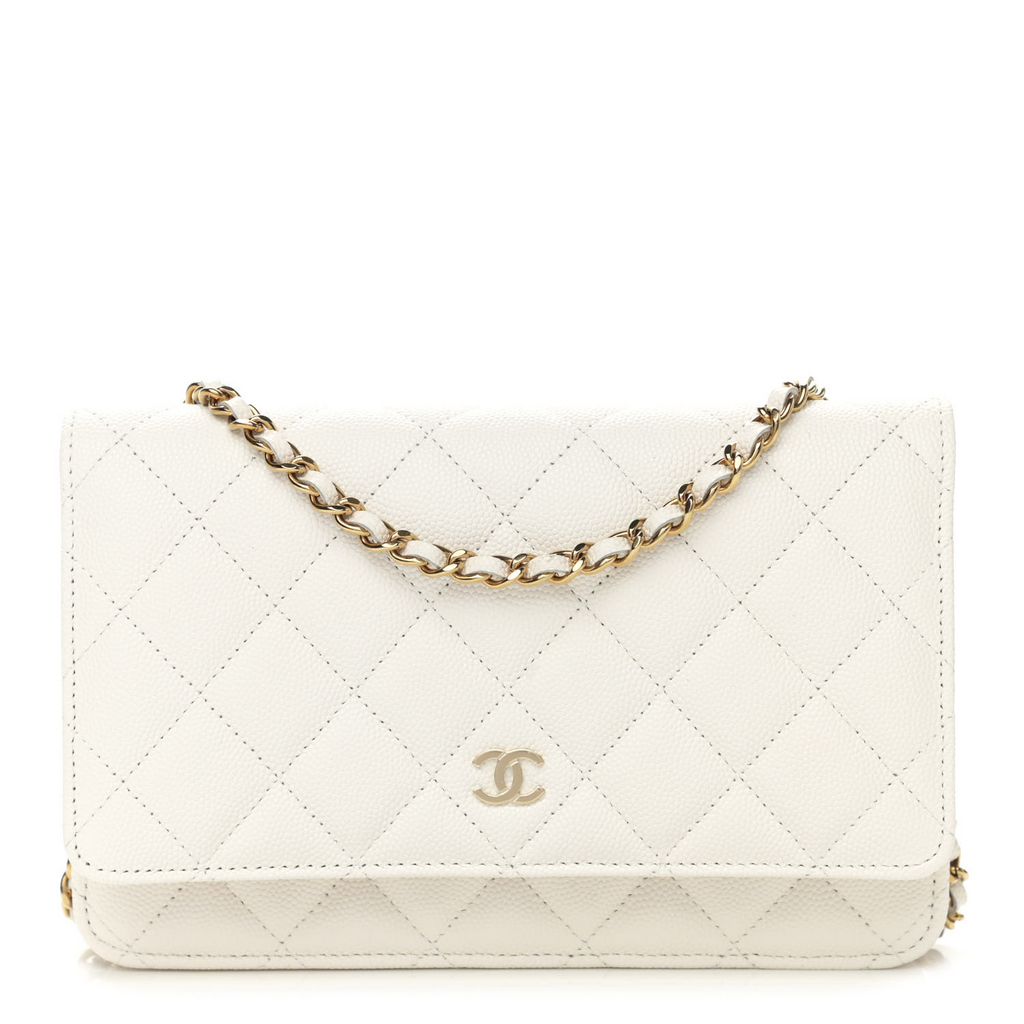 Classic Wallet on Chain Lambskin Gold Hardware