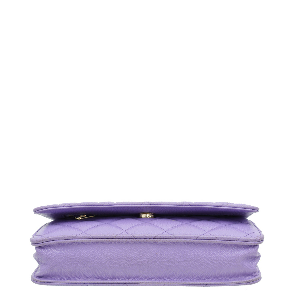 Classic Wallet on Chain Lambskin Gold Hardware