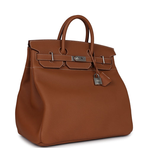 Birkin HAC 40 Gold Togo Palladium Hardware