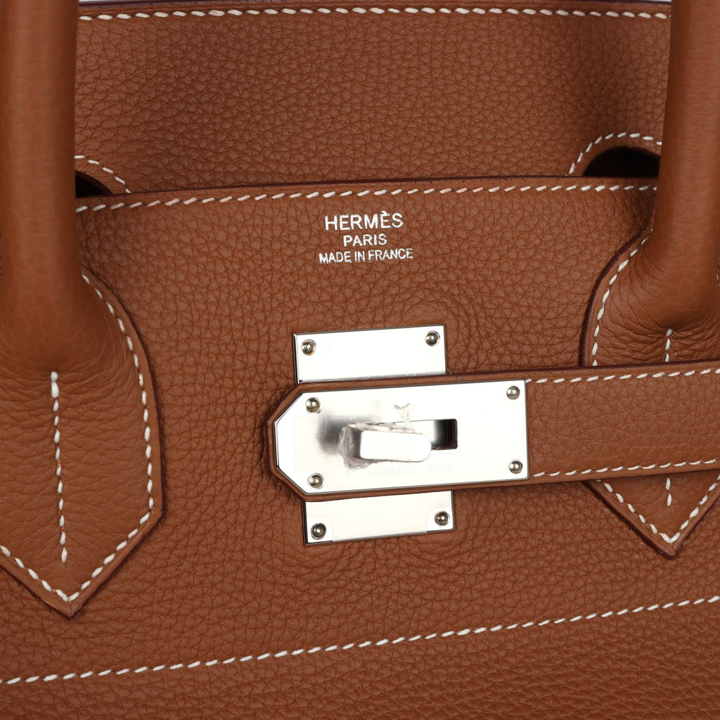 Birkin HAC 40 Gold Togo Palladium Hardware