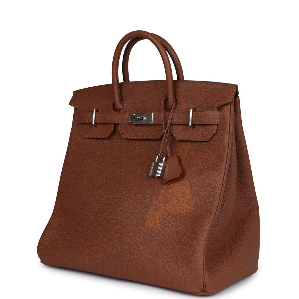 Coup De Soleil Birkin HAC 40 Gold Togo Palladium Hardware
