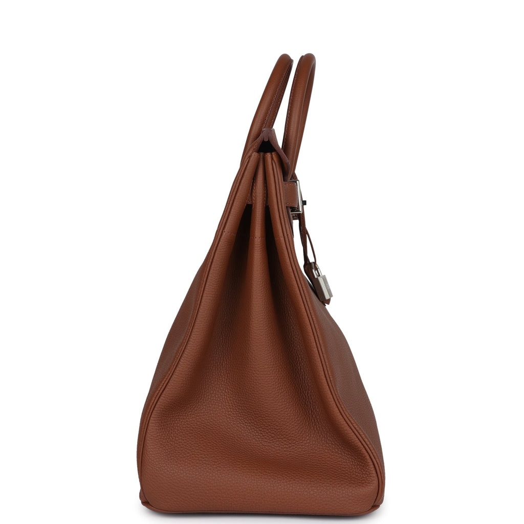 Coup De Soleil Birkin HAC 40 Gold Togo Palladium Hardware