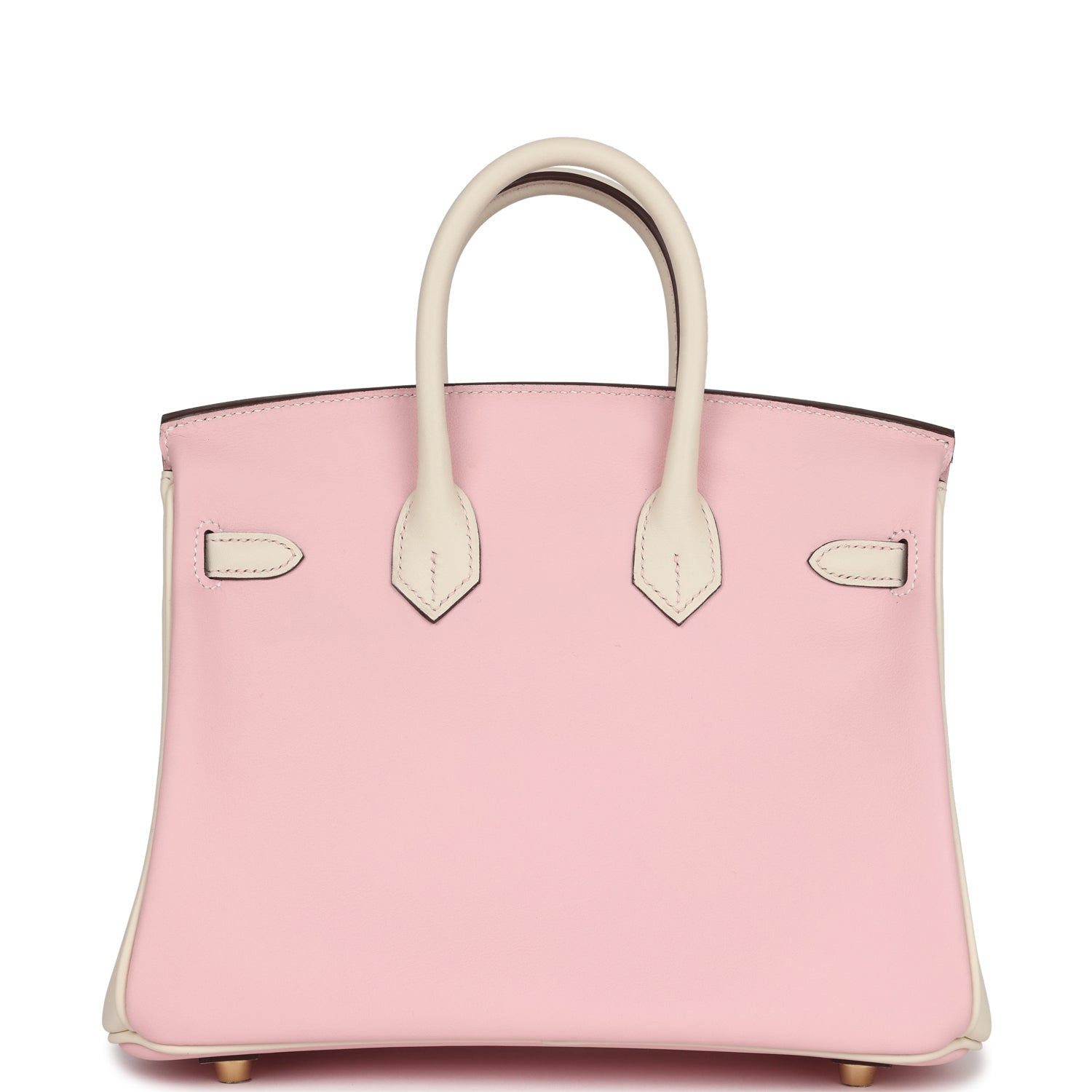 Hermès Special Order (HSS) Birkin 25 Rose Sakura and Nata Swift Permabrass Hardware