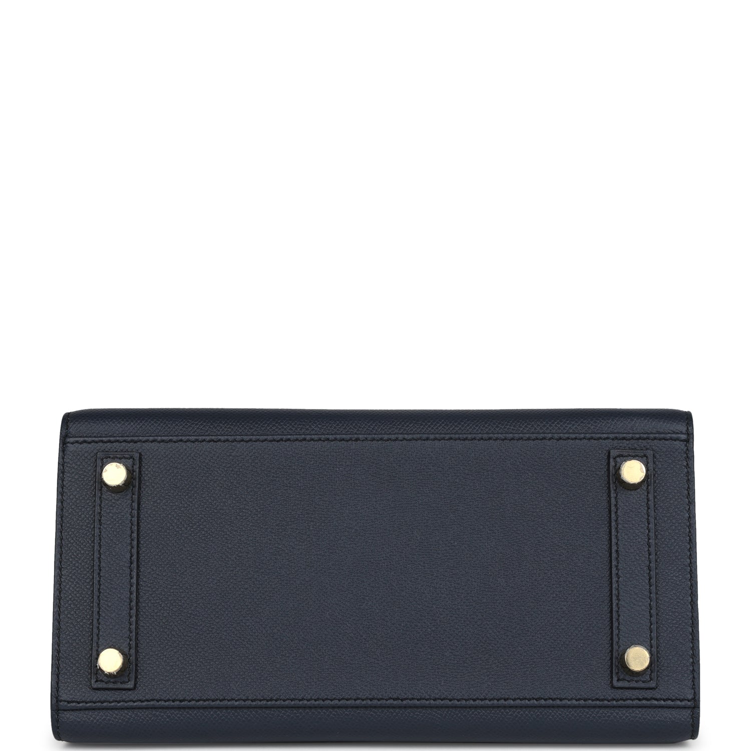 Birkin Sellier 25 Bleu Indigo Epsom Gold Hardware