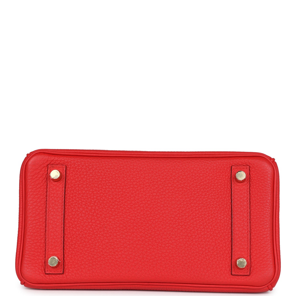 Birkin 25 Rouge de Coeur Togo Gold Hardware