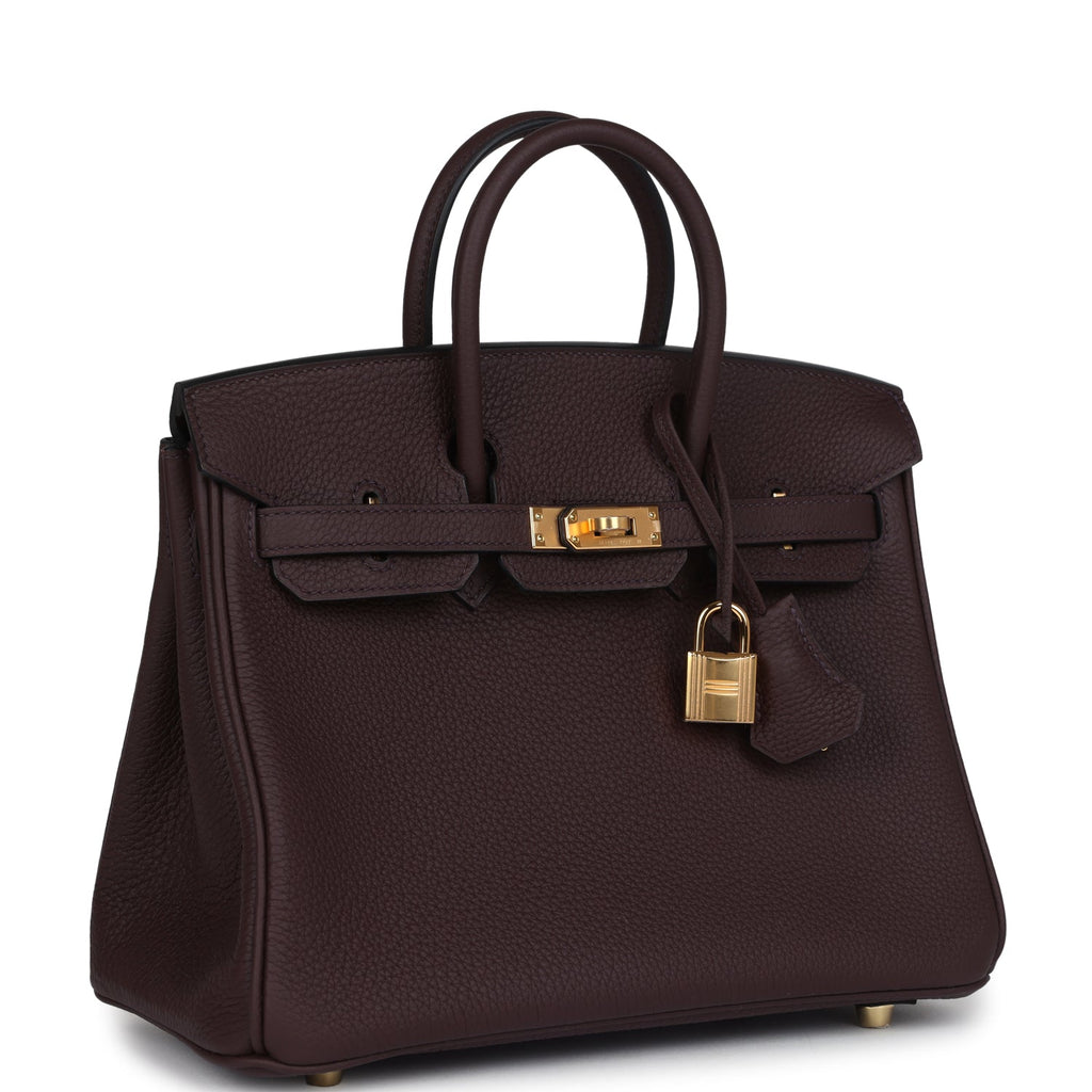 Birkin 25 Rouge Sellier Togo Gold Hardware