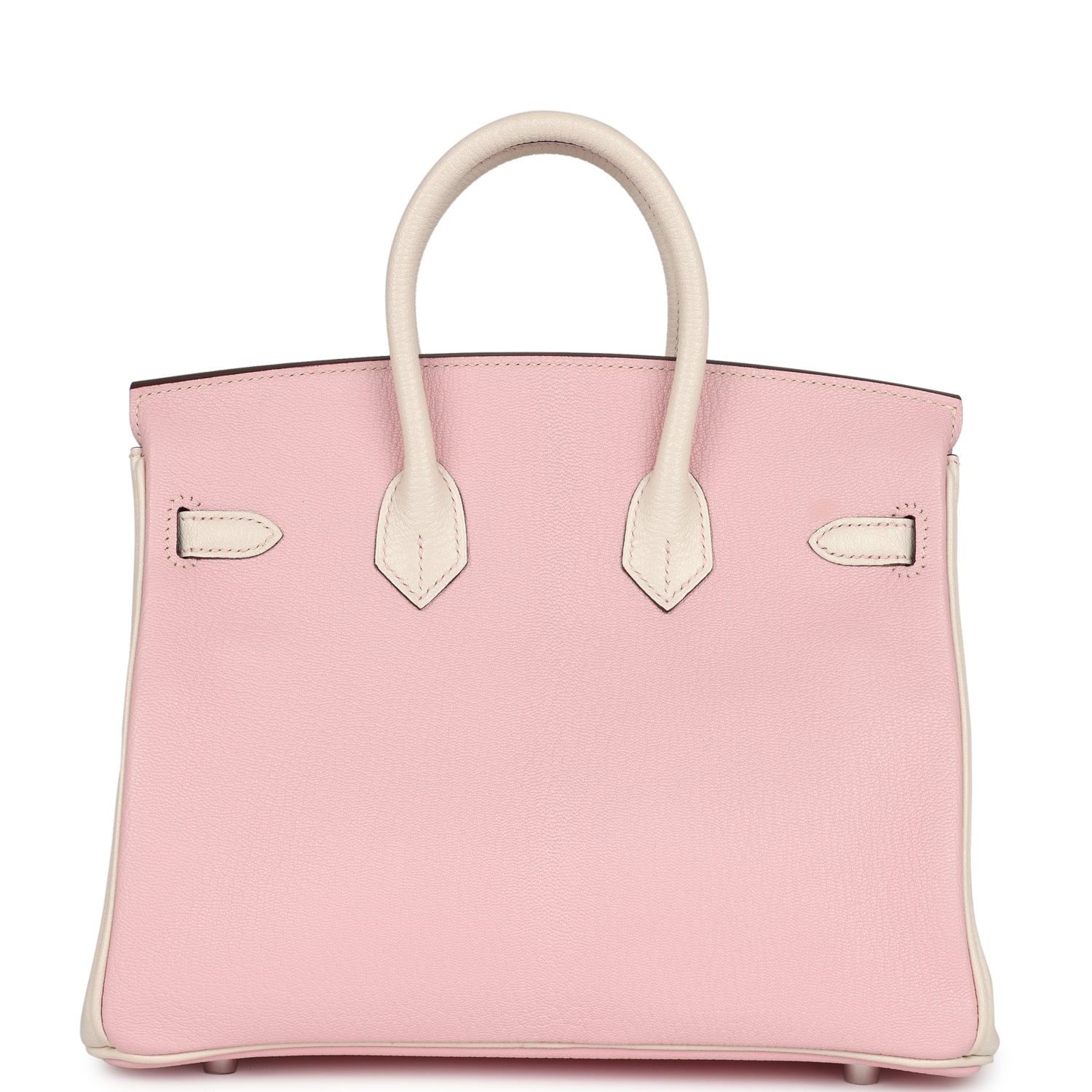 Hermès Special Order (HSS) Birkin 25 Rose Sakura and Nata Swift Brushed Gold Hardware