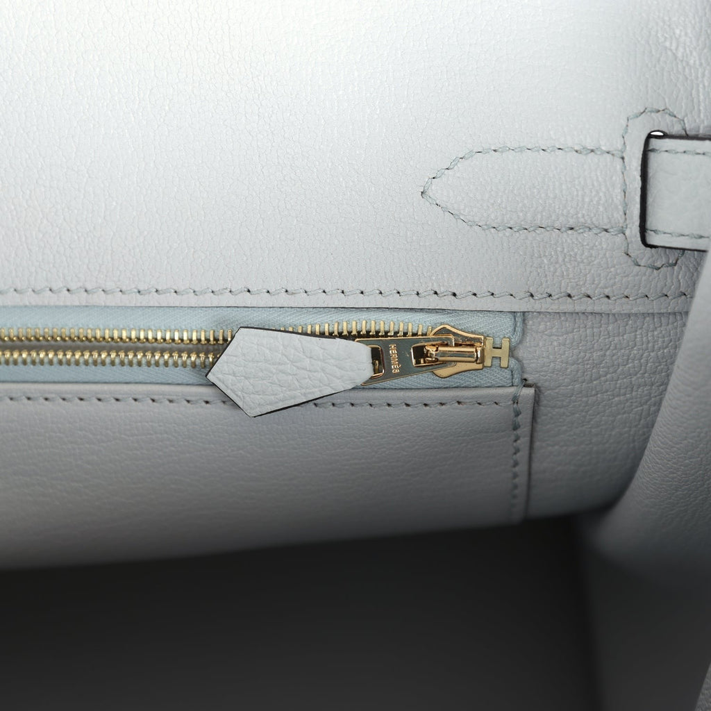 Birkin 30 Bleu Pale Togo Gold Hardware