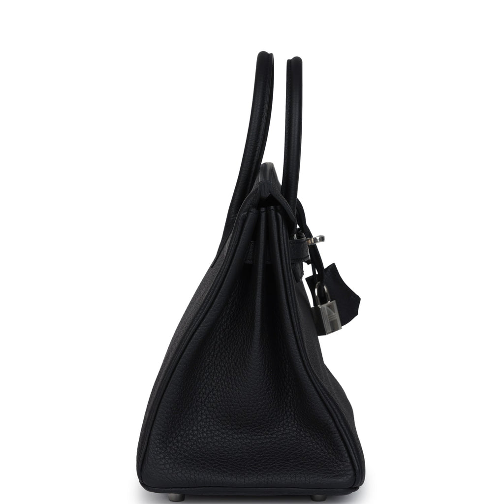 Birkins 25 Black Togo Palladium Hardware