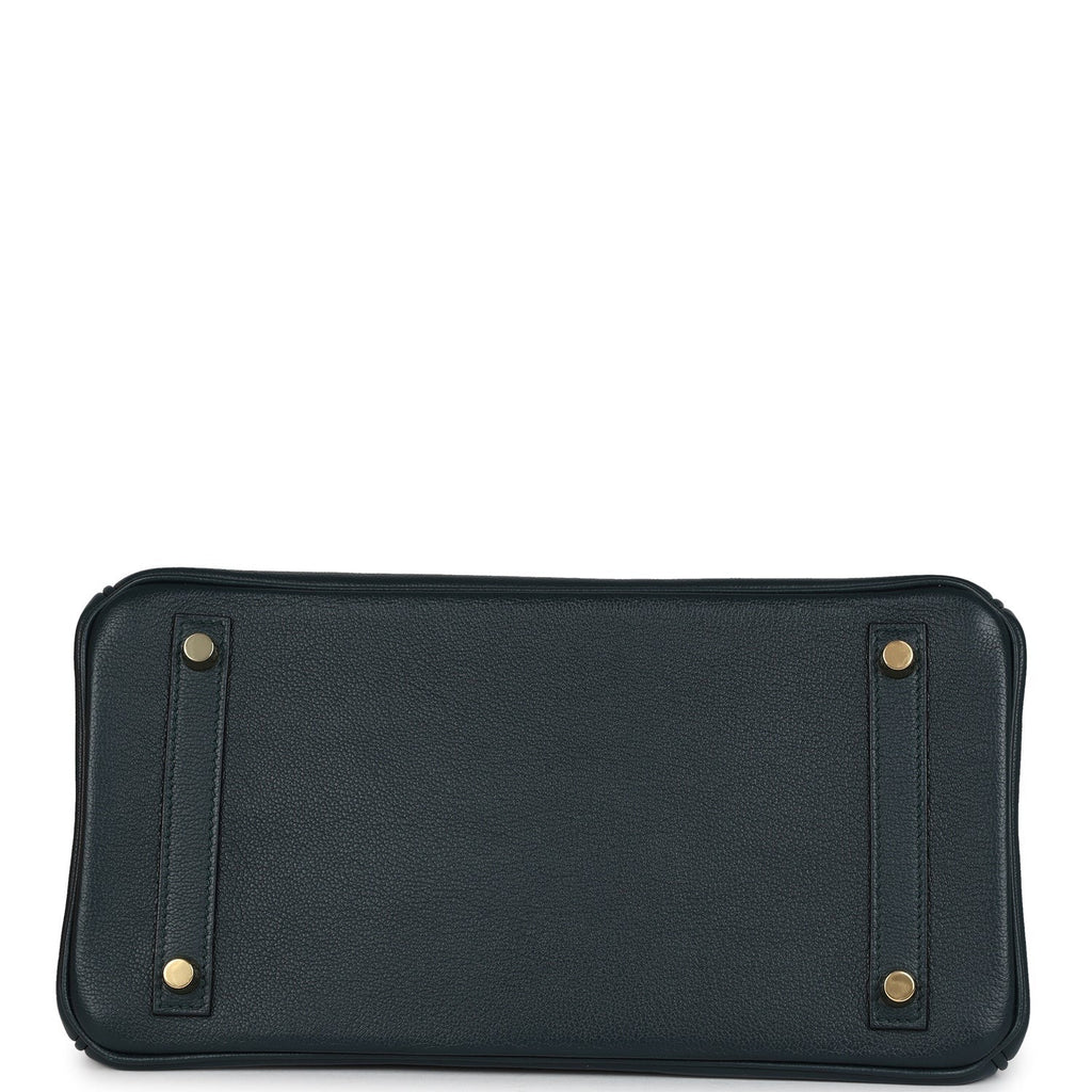 Vert Cypress Taurillon Novillo Gold Hardware