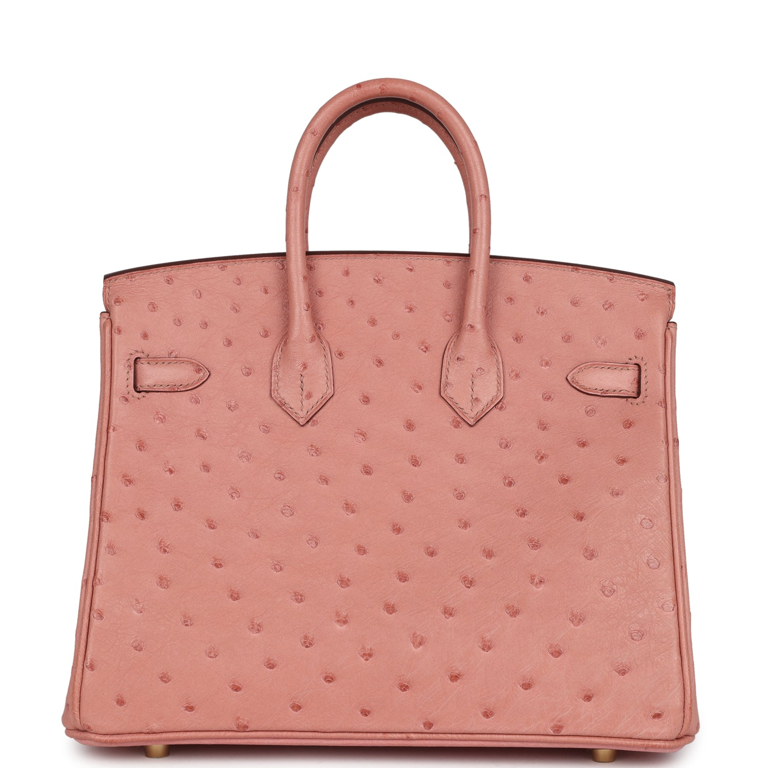 Birkin 25 Terre Cuite Ostrich Gold Hardware