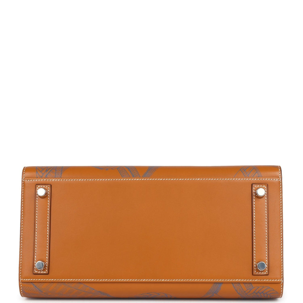 Birkin Sellier 30 "Zouaves Et Dragons" Naturel Sable Butler Palladium Hardware