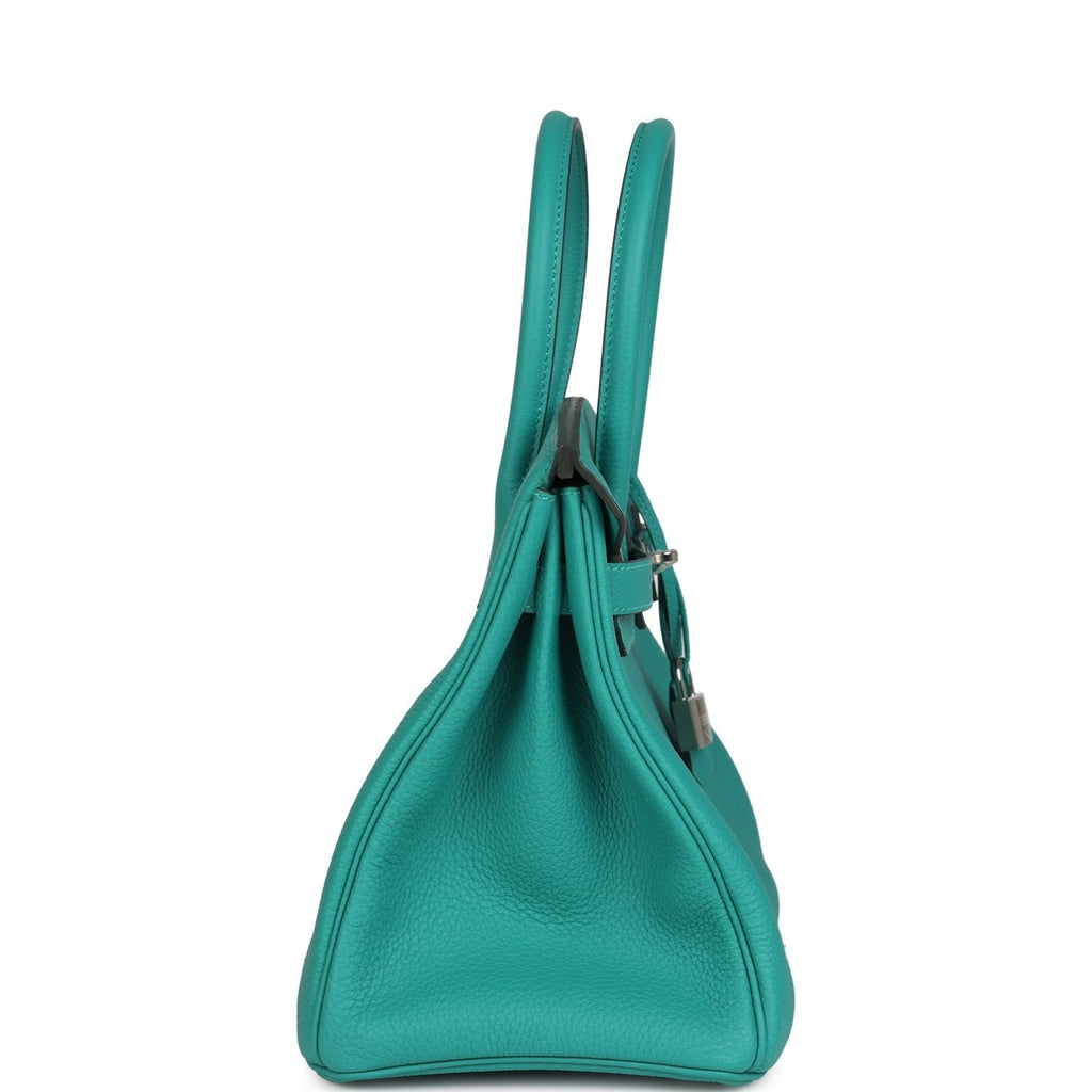 Birkin 30 Vert Verone Togo Palladium Hardware