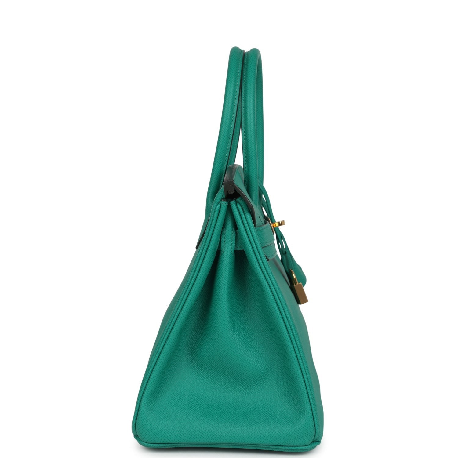 Birkin 30 Vert Jade Epsom Gold Hardware