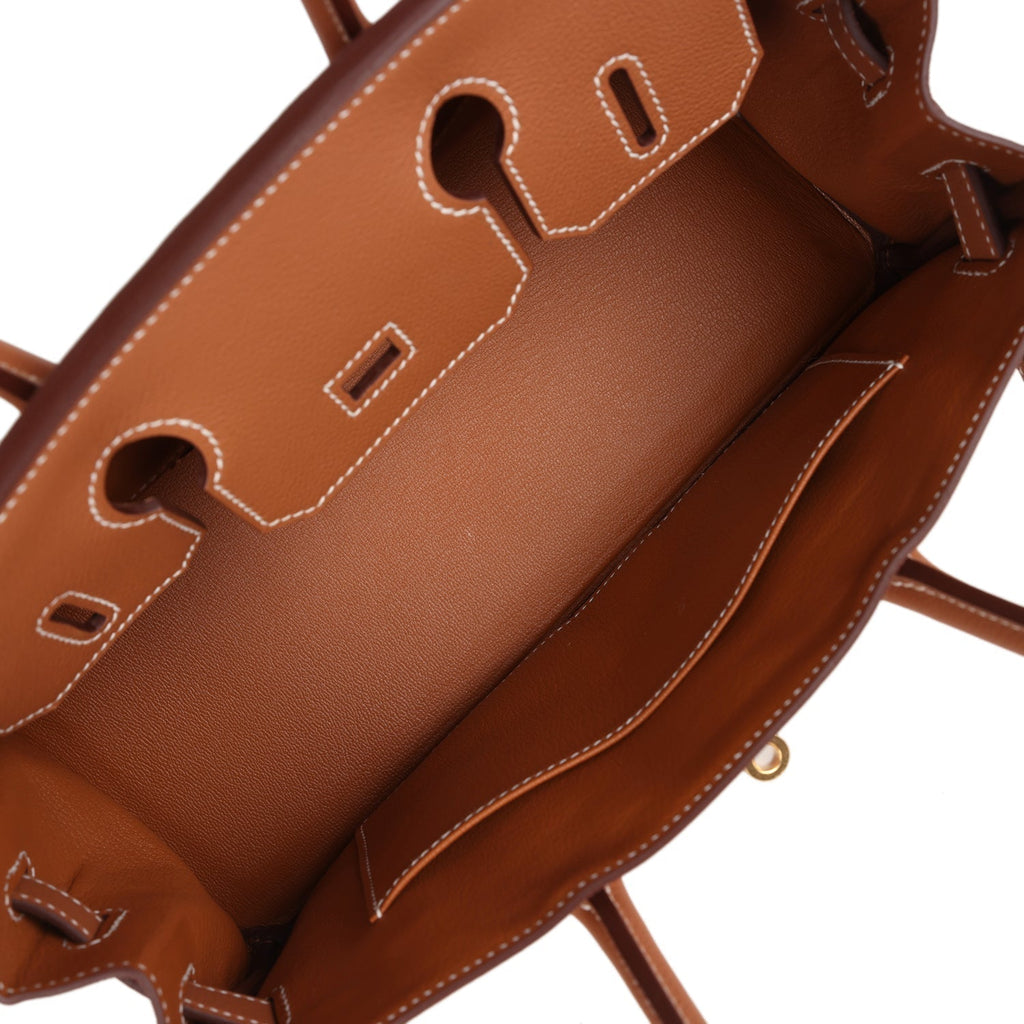 Shoulder Birkin Light 29 Gold Evercolor Gold Hardware