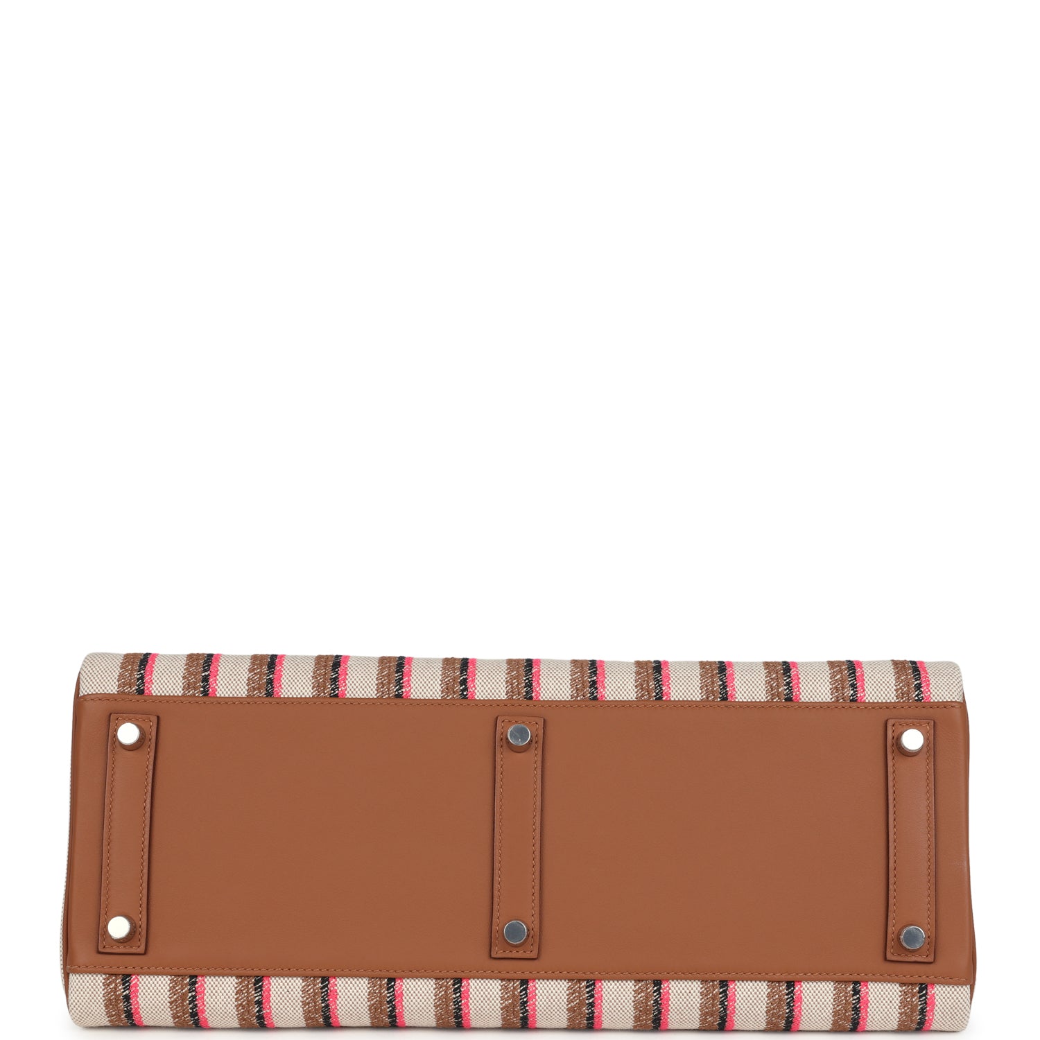 Shoulder Birkin Light 39 Multicolor Toile and Gold Swift Palladium Hardware