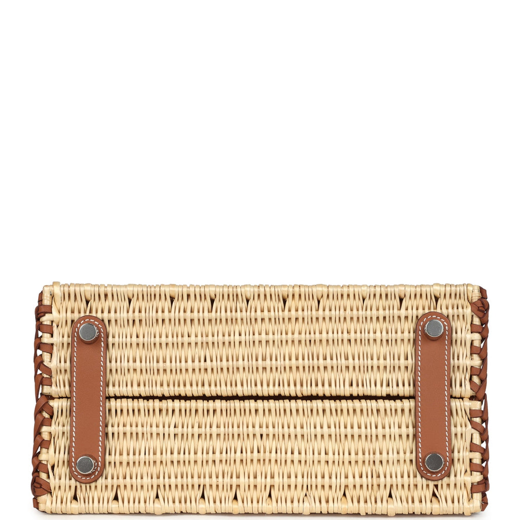 Picnic Birkin Sellier 25 Gold Swift Palladium Hardware