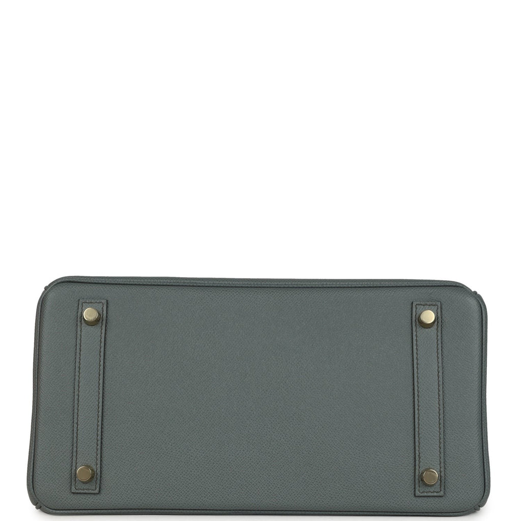 Vert Amande Epsom Gold Hardware