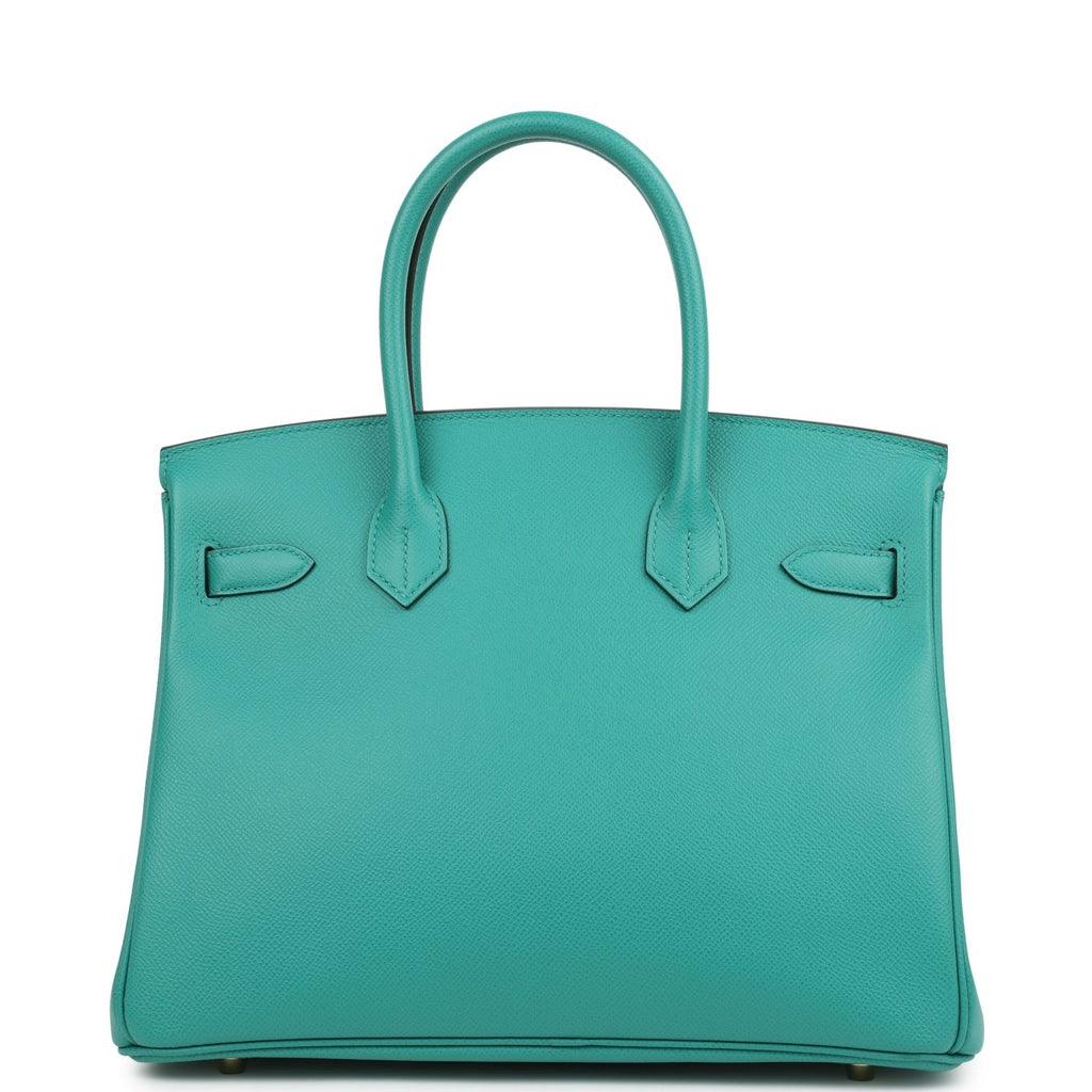 Birkin 30 Vert Verone Epsom Gold Hardware