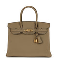 Birkin 30 Beige Marfa Togo Gold Hardware