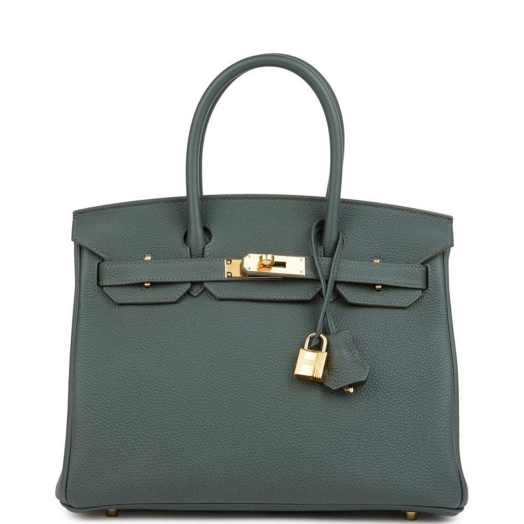 Vert Mangrove Togo Gold Hardware