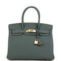 Vert Mangrove Togo Gold Hardware