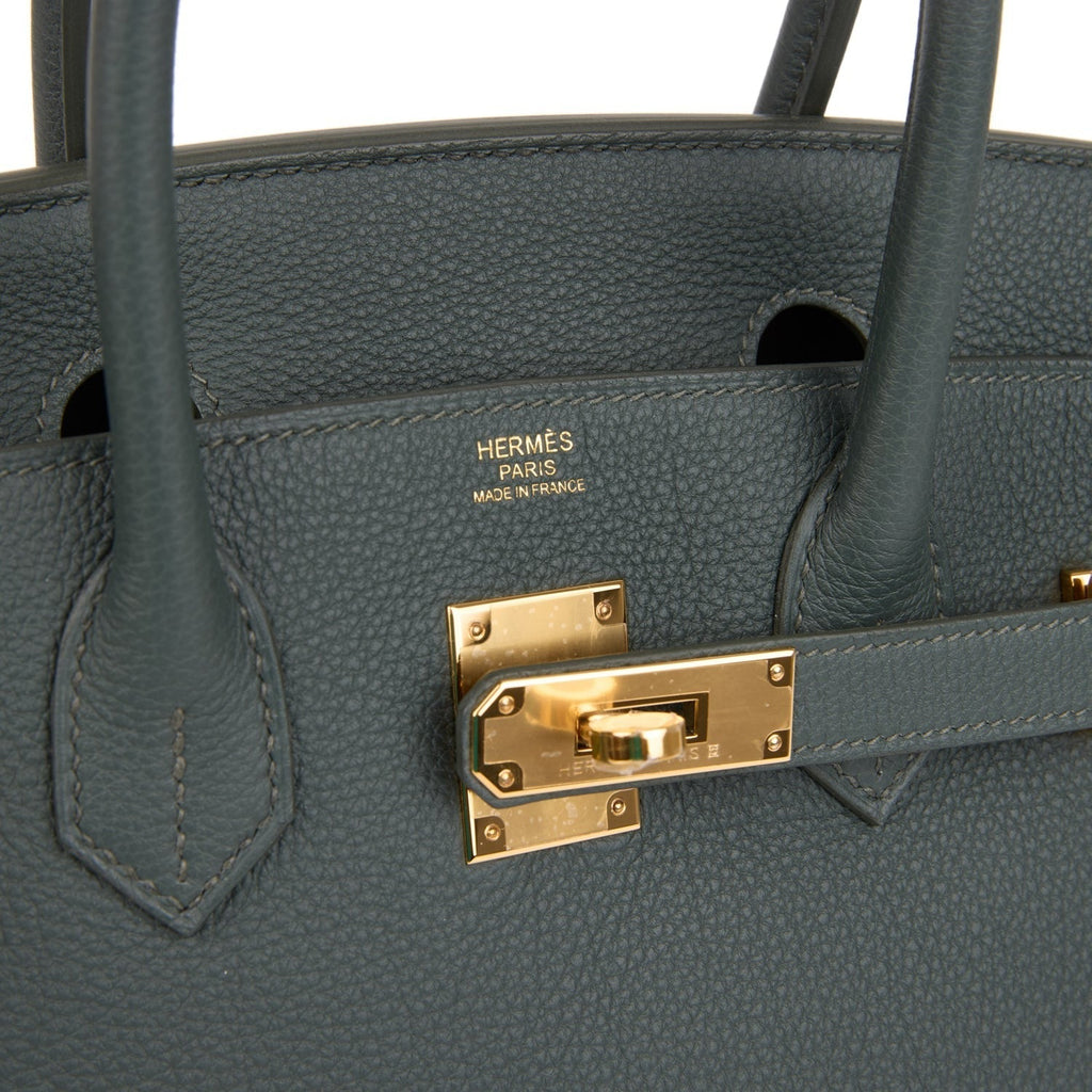 Vert Mangrove Togo Gold Hardware