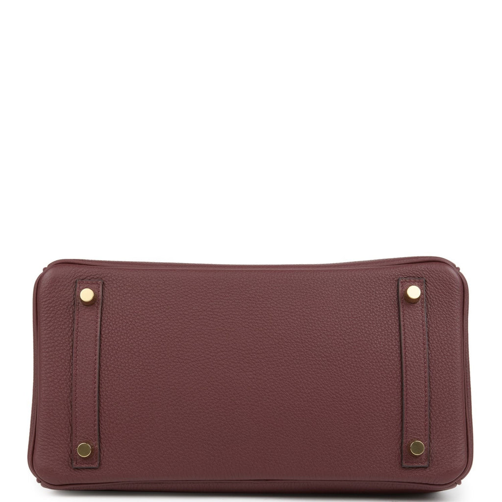 Birkin 30 Rouge Sellier Togo Gold Hardware