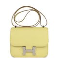 Constance 18 Limoncello Chevre Mysore Palladium Hardware