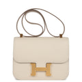 Constance 1-24 Craie Epsom Brushed Gold Hardware