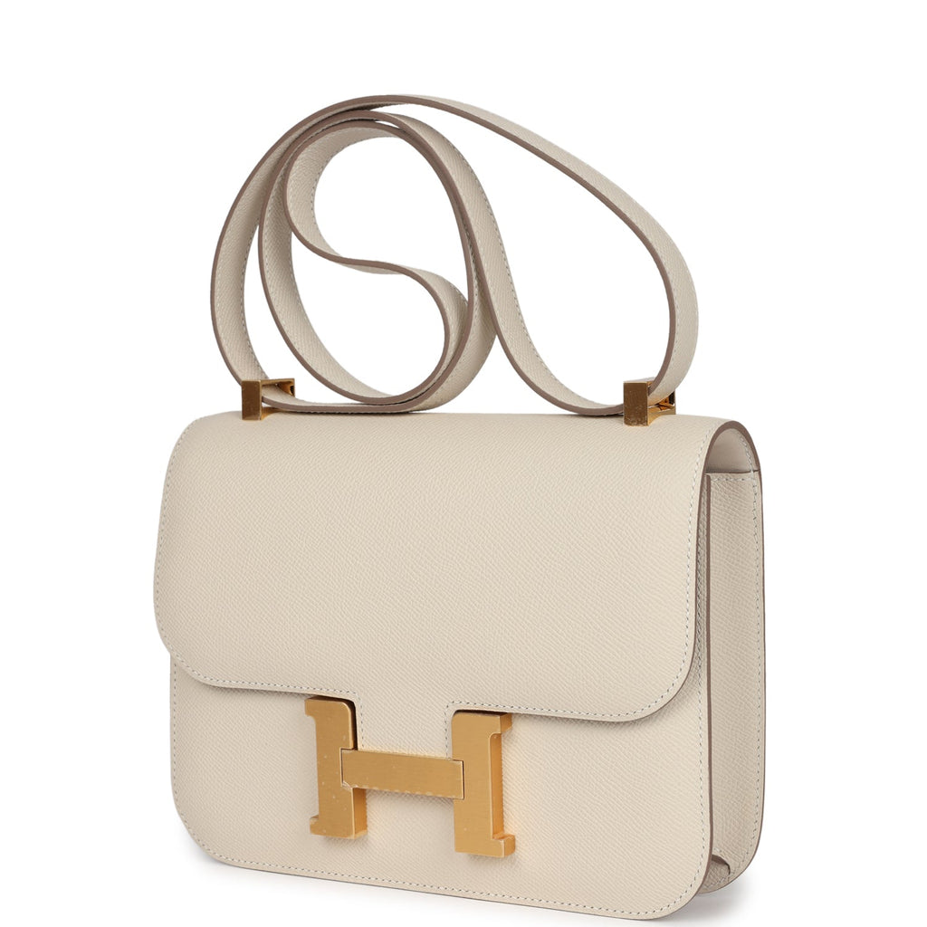 Constance 1-24 Craie Epsom Brushed Gold Hardware
