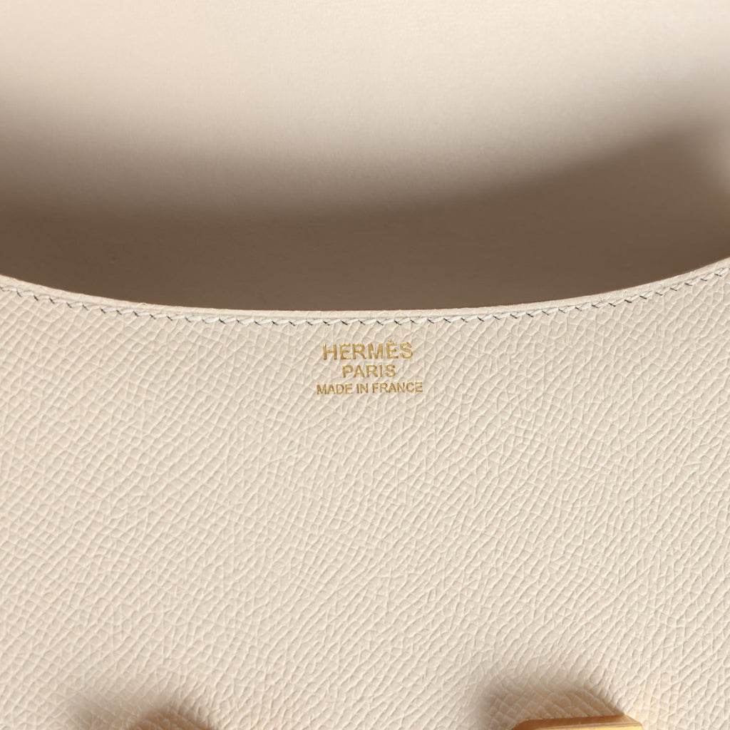 Constance 1-24 Craie Epsom Brushed Gold Hardware