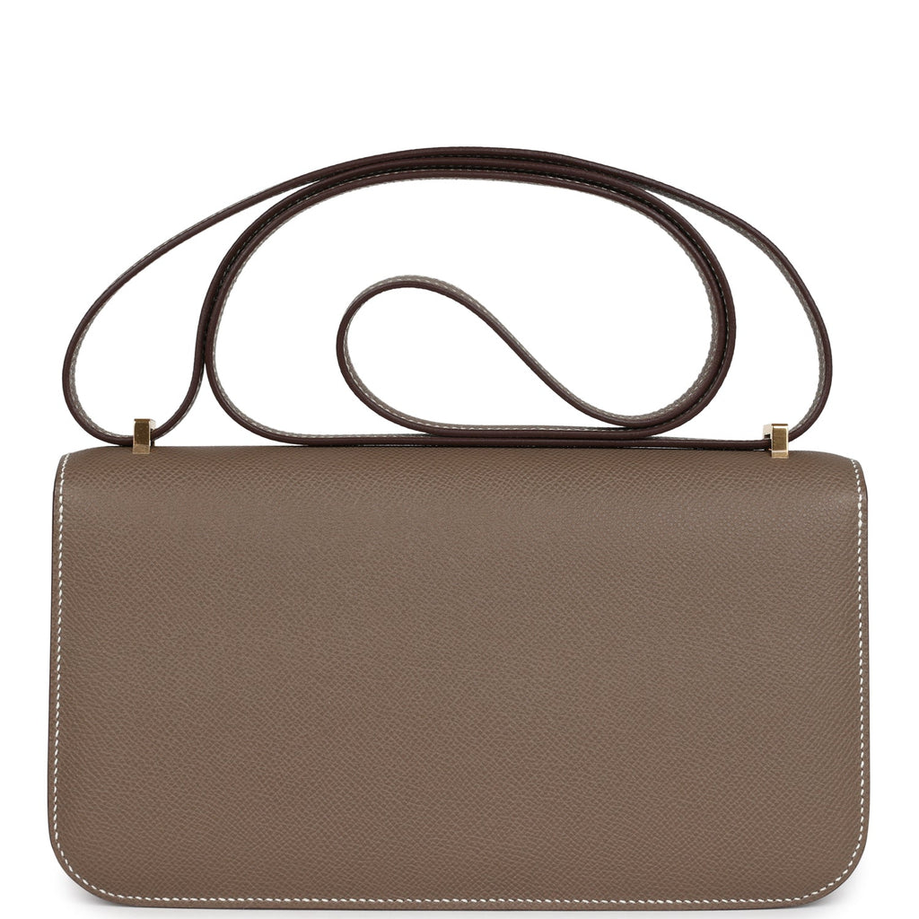 Constance Elan Etoupe Epsom Gold Hardware