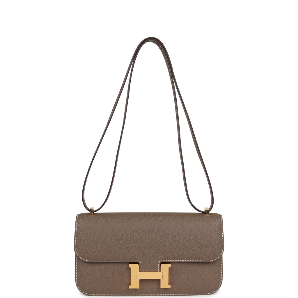 Constance Elan Etoupe Epsom Gold Hardware
