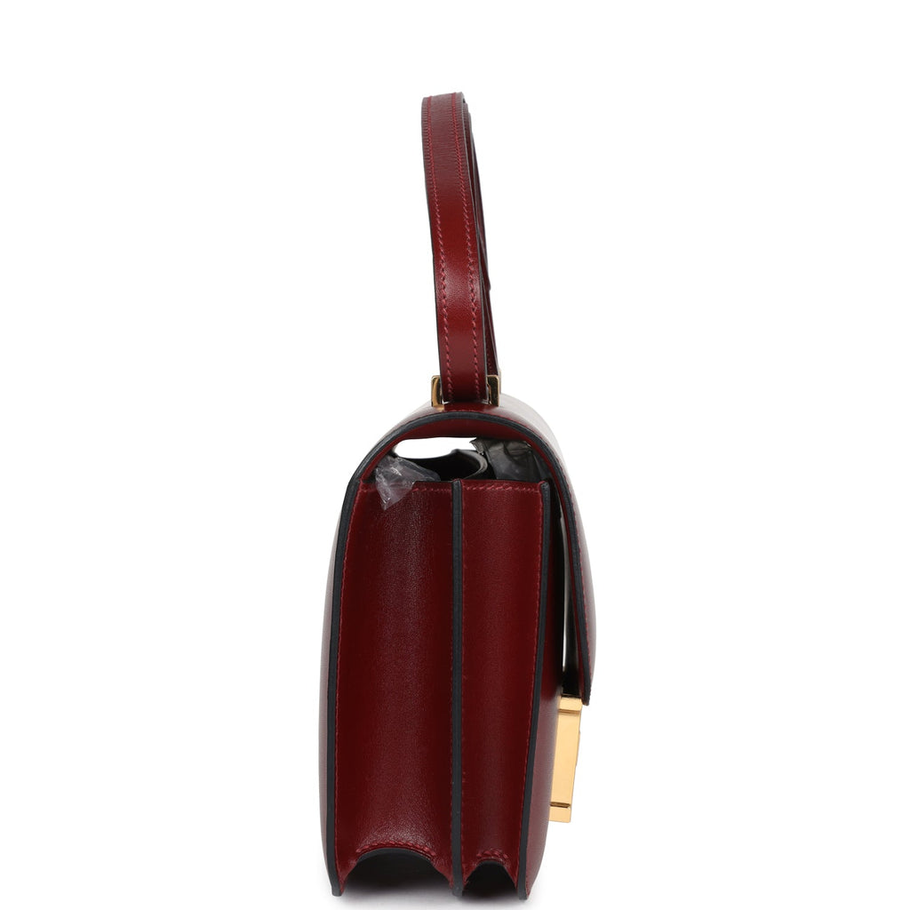 Constance 18 Rouge H Box Gold Hardware