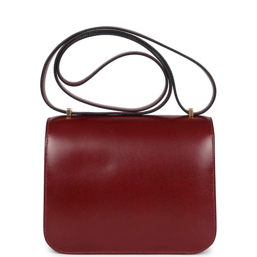 Constance 18 Rouge H Box Gold Hardware