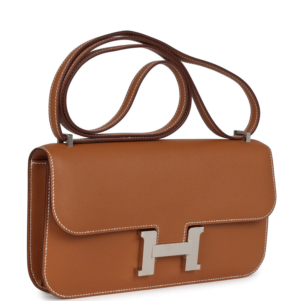 Constance Elan Gold Epsom Palladium Hardware