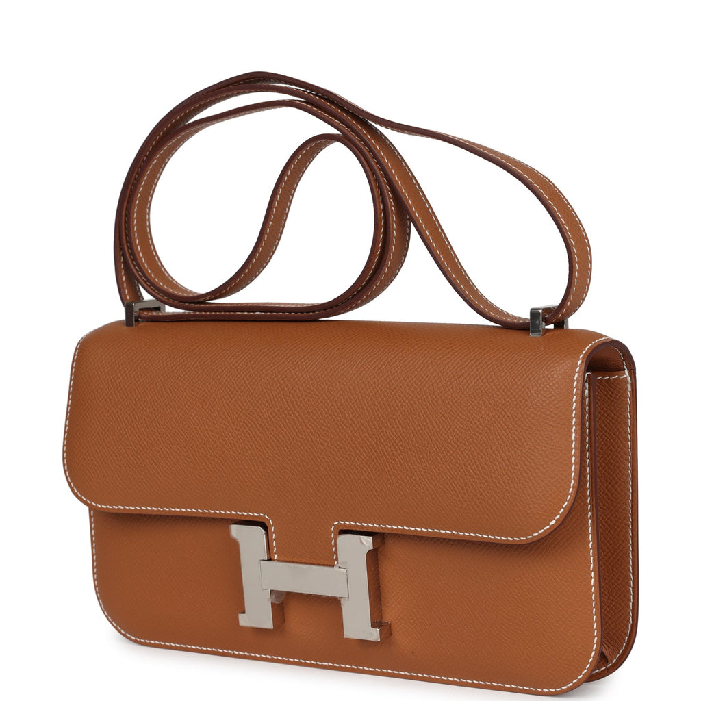 Constance Elan Gold Epsom Palladium Hardware